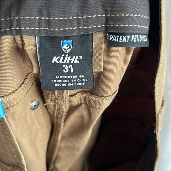 NWT Men’s Kuhl 8” Radikl Shorts Dark Khaki Size 31 - Picture 7 of 8